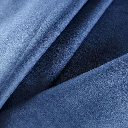 Джинс 015-06686 сине-голубой однотонный