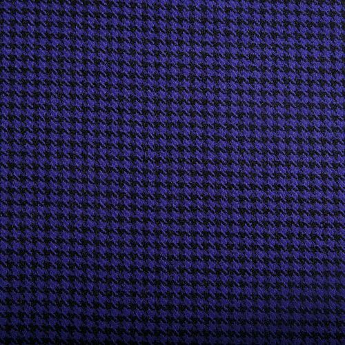 Ткань костюмная 025-14633 королевский фиолетовый принтованный