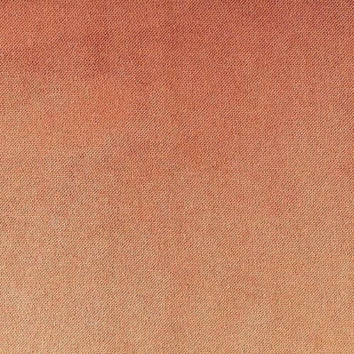 Ткань портьерная бархат 529-02-156 жженый апельсин однотонный