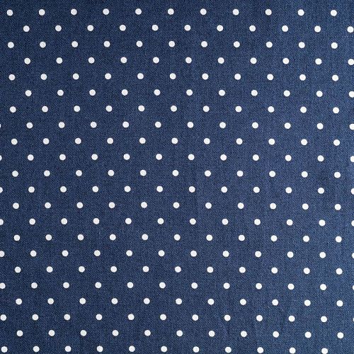 Коттон К36-074 темно-синий принтованный