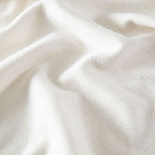 Ткань пальтовая 040-20252 молочный однотонный