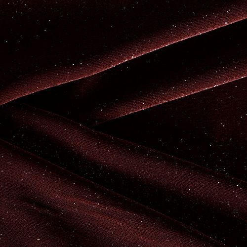 Бархат с люрексом 002-04377 шоколадный однотонный