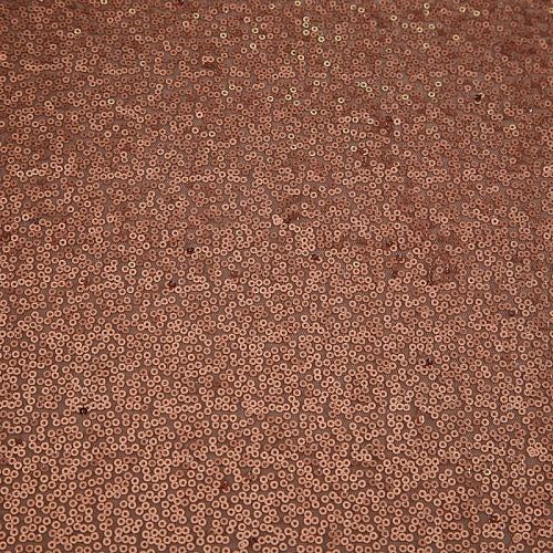 Пайетки на сетке 055-19009 медный