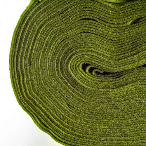 Фетр К33-366 зеленый однотонный