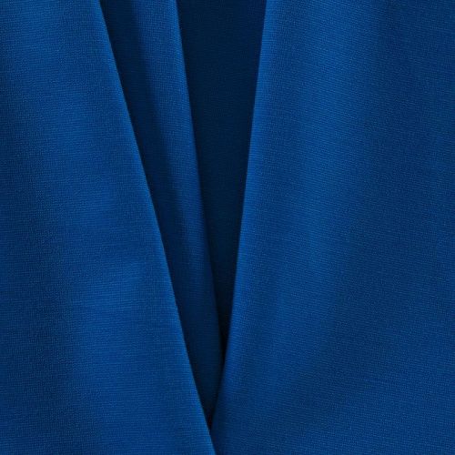 Джерси 014-15729 темно-голубой однотонный