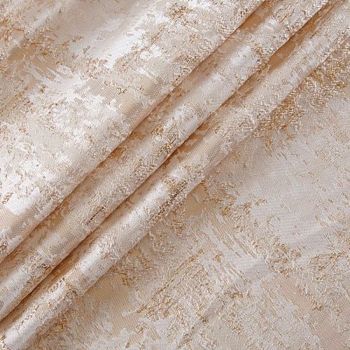 Жаккард 017-13601 бежево-золотистый