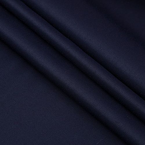 Ткань костюмная Versace 025-19086 темно-синий однотонный