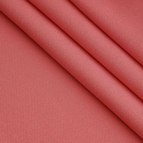 Креп стрейч 026-17242 креветка однотонный