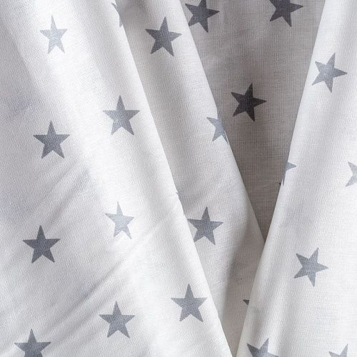 Бязь 007-00676 белый принтованный