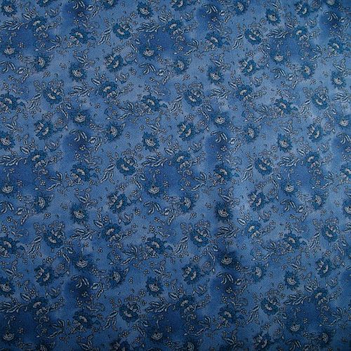 Джинс стрейч Aspesi 015-16964 голубой принтованный