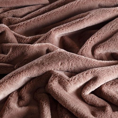 Мех искусственный 037-05467 капучино однотонный