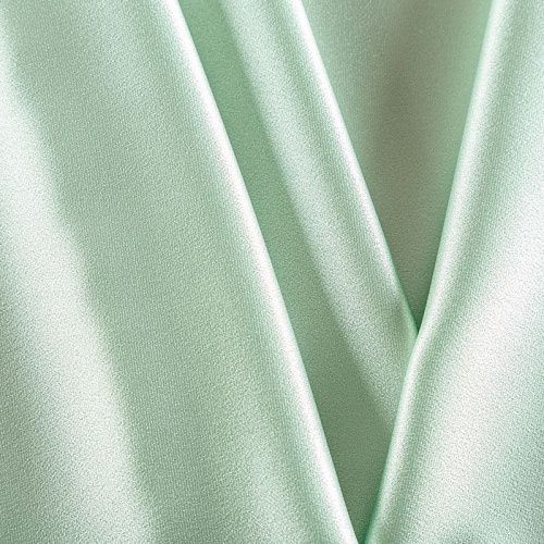 Кади креп-атлас 001-06608 мятный однотонный