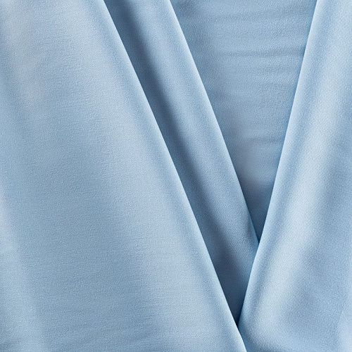 Твил-штапель 069-01785 col.8 серо-голубой однотонный