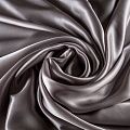 Шелк натуральный К36-167 дымчато-серый однотонный
