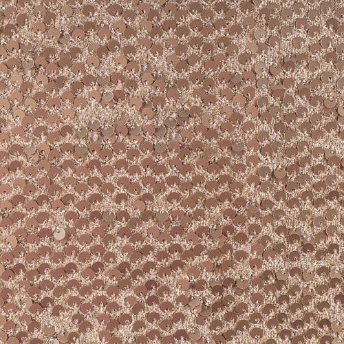 Бархат с пайетками К24-048 золотисто-бежевый