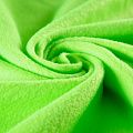 Флис 061-15711 неоновый салатовый однотонный