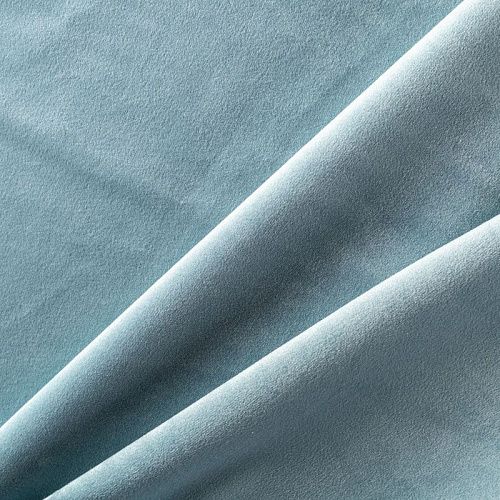 Ткань портьерная бархат h-300 см 09-02-00052 мятно-серый однотонный