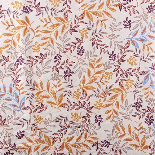 Батист 003-00960 белый принтованный