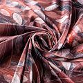 Вискоза "Лоренцо" 036-01523 медно-коричневый принтованный