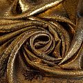 Шелк натуральный с люрексом К30-292 бронзовый