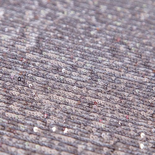 Пайетки на сетке 055-13659 темное серебро