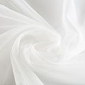Тюль сетка 07-01-04935 кремовый однотонный