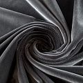 Бархат 002-05388 дымчато-серый однотонный