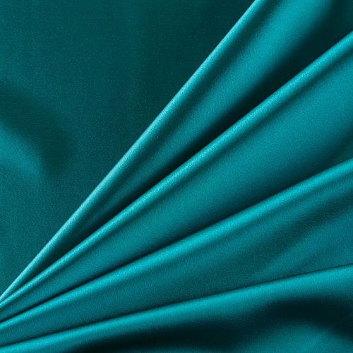 Сатин стрейч 001-09713 бриллиантовый зеленый однотонный