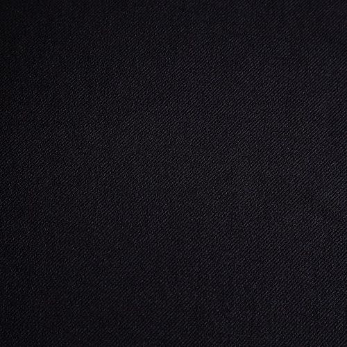 Креп стрейч 026-20764 черный однотонный