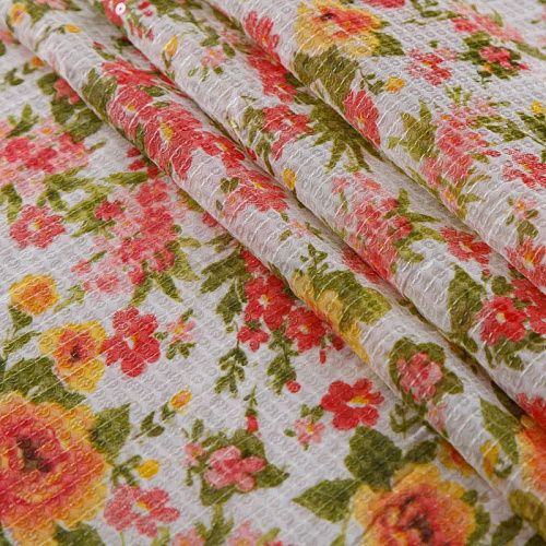 Креп-шифон с пайетками Zimmermann 027-16506 белый принтованный