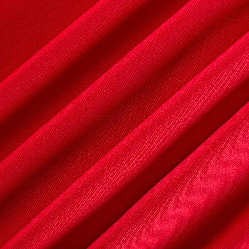 Джерси 014-03651 ягодный однотонный