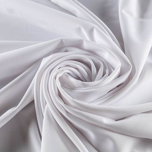 Лайкра К33-900 белый однотонный