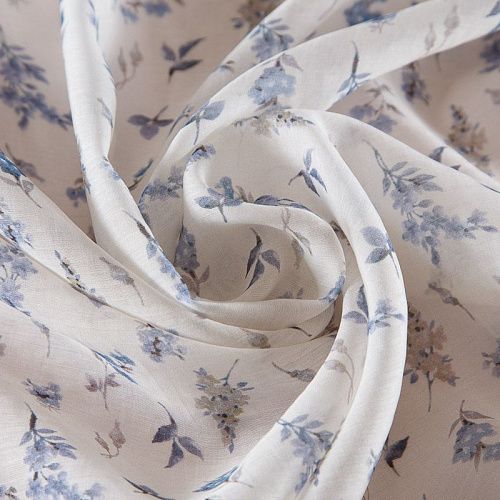 Тенсел 053-17769 молочный принтованный