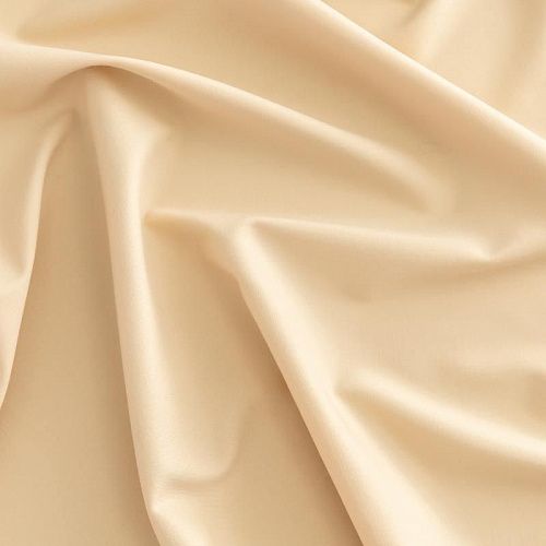 Ткань костюмная К33-417 сливочный однотонный