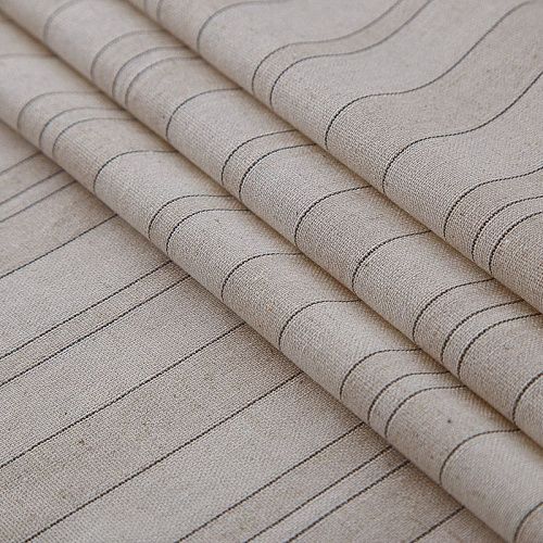 Лен-вискоза с люрексом 035-17867 натуральный