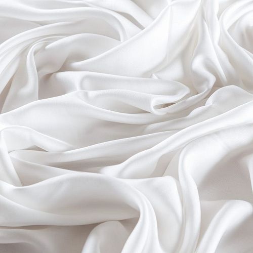 Твил-тенсел 053-09683 молочный однотонный