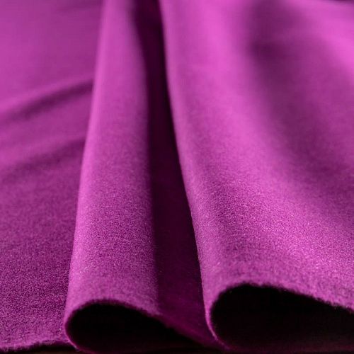 Кашемир К22-190 императорский пурпурный однотонный