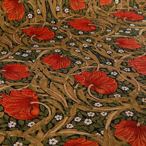 Гобелен У. Моррис Первоцветы 22-02-15842 красный