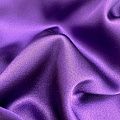 Шелк стрейч К15-1046 темно-фиолетовый однотонный