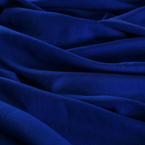 Вискоза 009-17837 васильковый однотонный