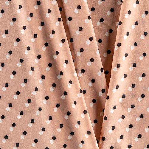 Вискоза "Лоренцо" К33-194 пудрово-розовый принтованный