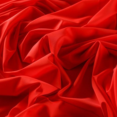 Лайкра 005-07460 красный однотонный
