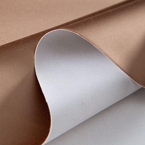 Тафта корсетная дублированная Versace 051-20165 медно-коричневый