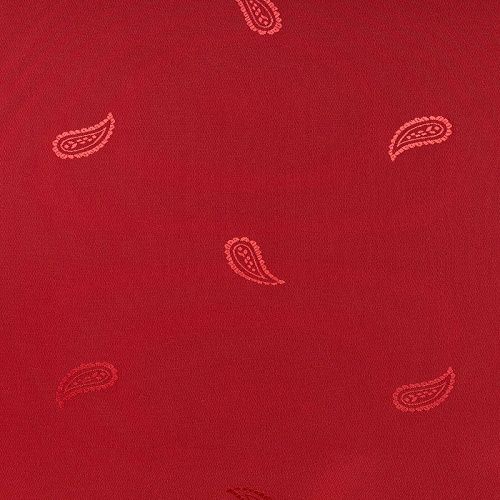 Ткань подкладочная К36-208 красный жаккардовый