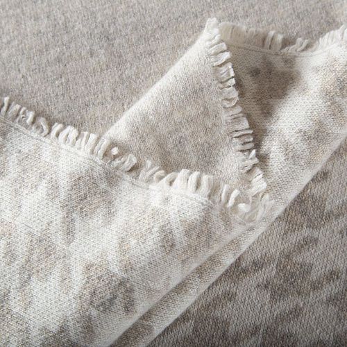 Трикотаж шерстяной вязаный 056-19826 молочно-бежевый