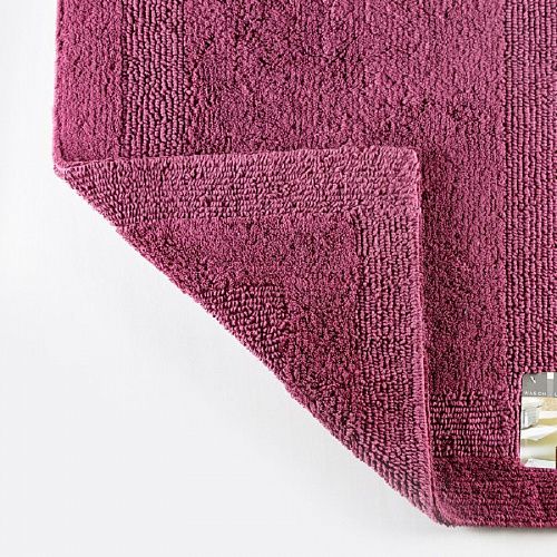 Коврик для ванной комнаты 60х100 см CAWO UNI 1000-815 сливовый