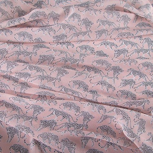 Креп-шифон вискозный 027-20098 розовая пудра