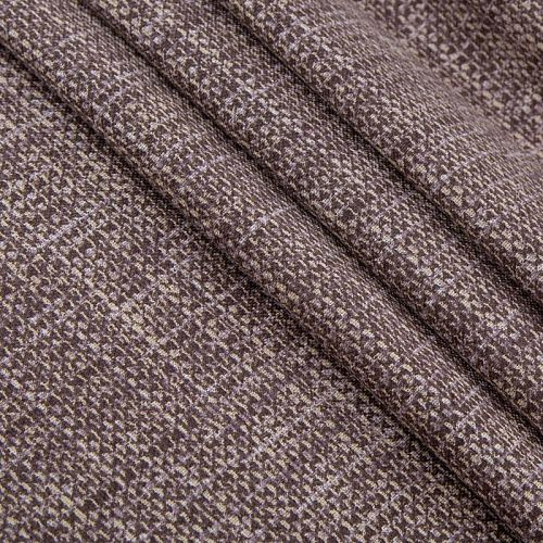 Рогожка 048-20424 коричневый меланж