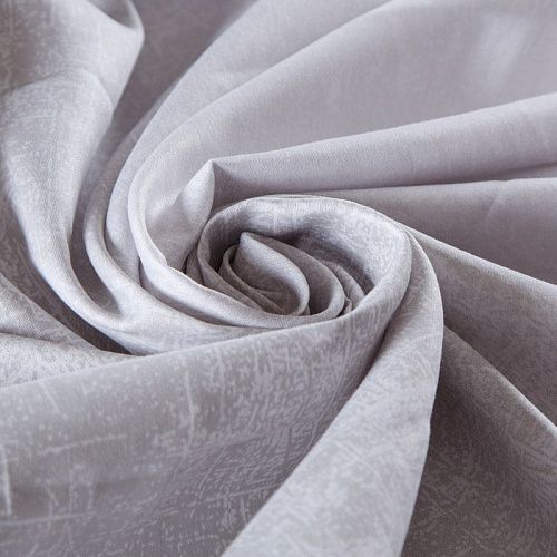 Сатин ш. 220 см 007-13370 бежево-голубой принтованный