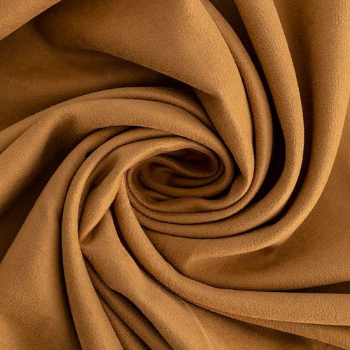 Замша портьерная h-295 см Т468-02-80 кэмел однотонный